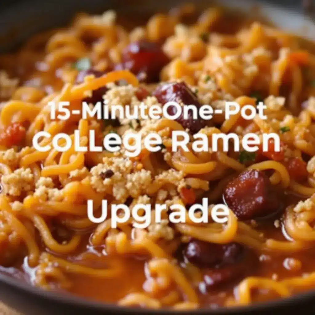 spicy college ramen preparation steps