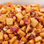 Sweet and Spicy Bacon Chex Mix - featured image