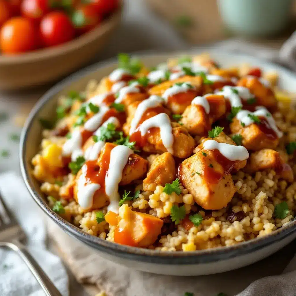 teriyaki chicken meal prep bowls preparation steps
