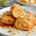 turkey and cheddar roll-ups - featured image