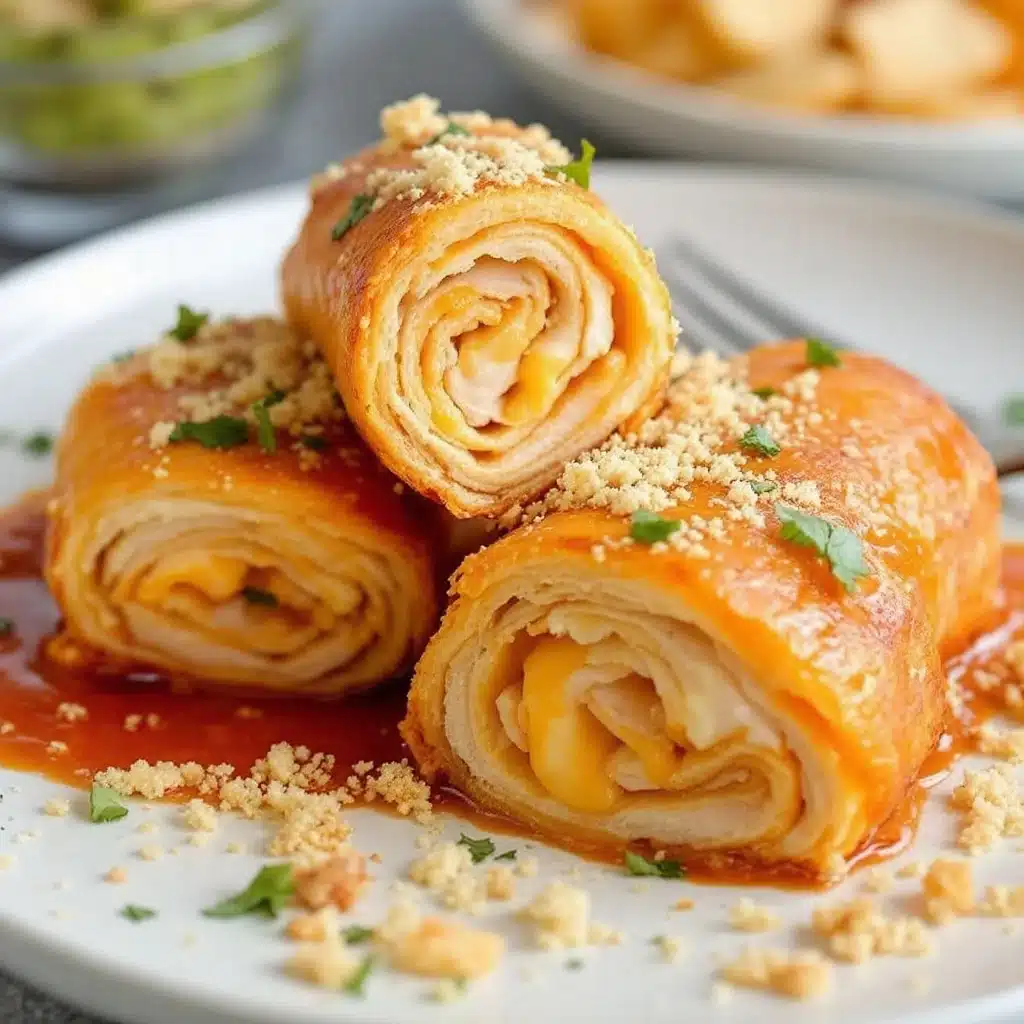 turkey and cheddar roll-ups - featured image