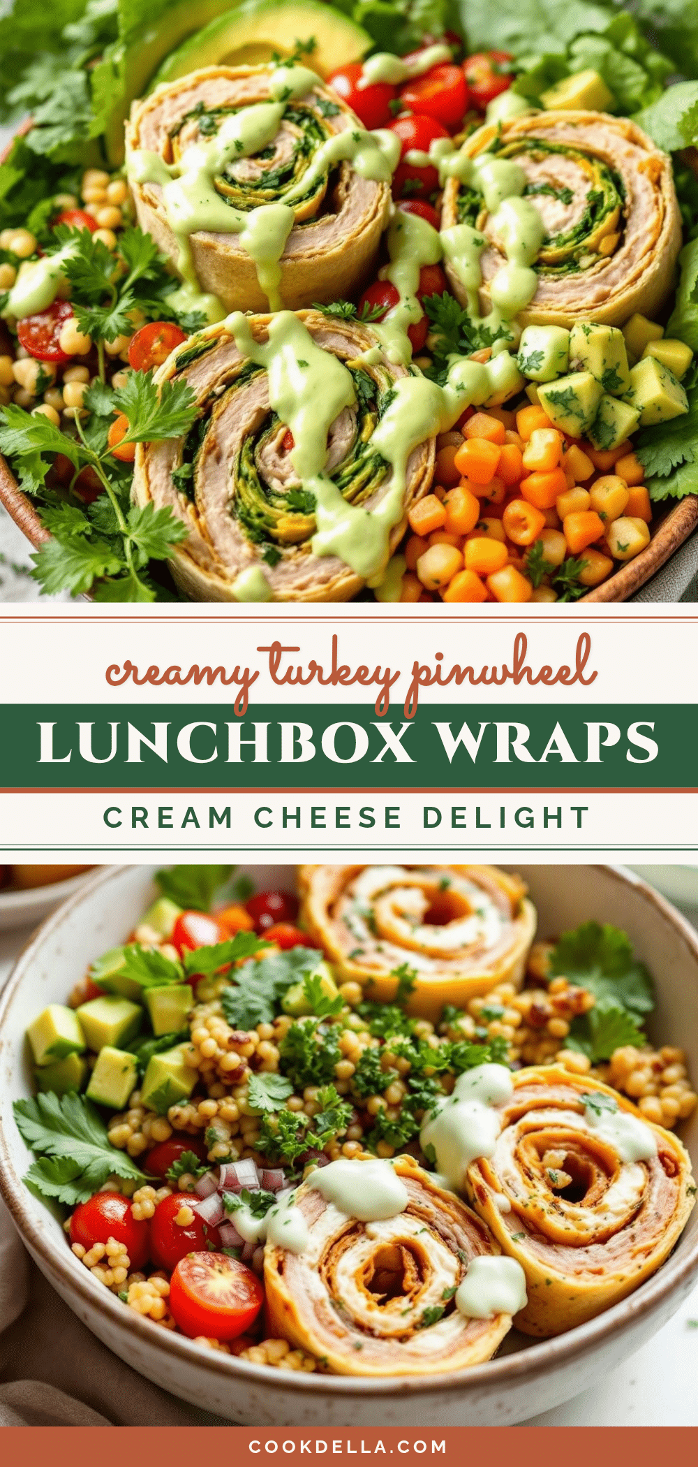 turkey pinwheel wraps cream cheese recipe