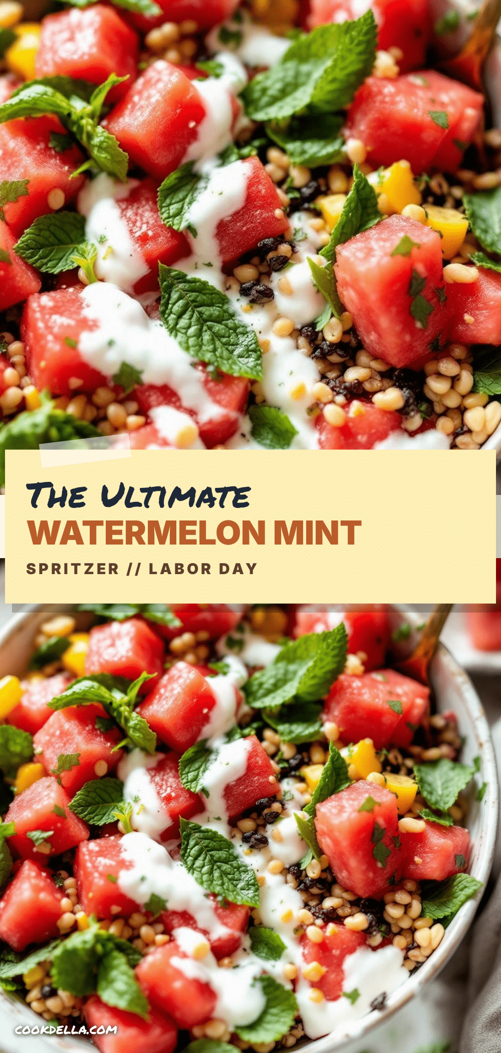 watermelon mint spritzer recipe